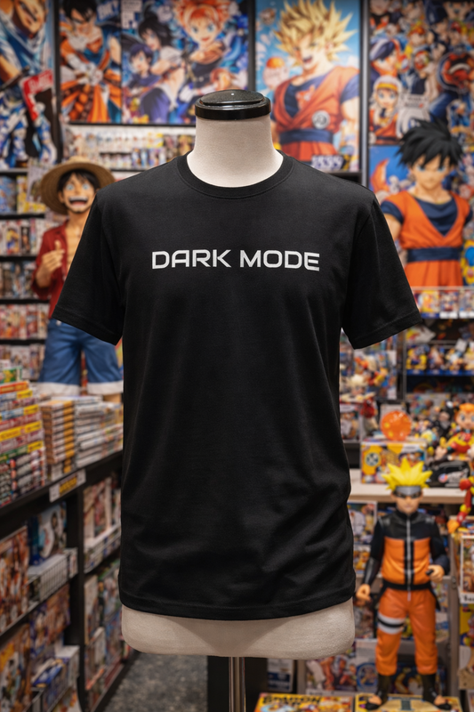 T-shirt noir - DARK MODE