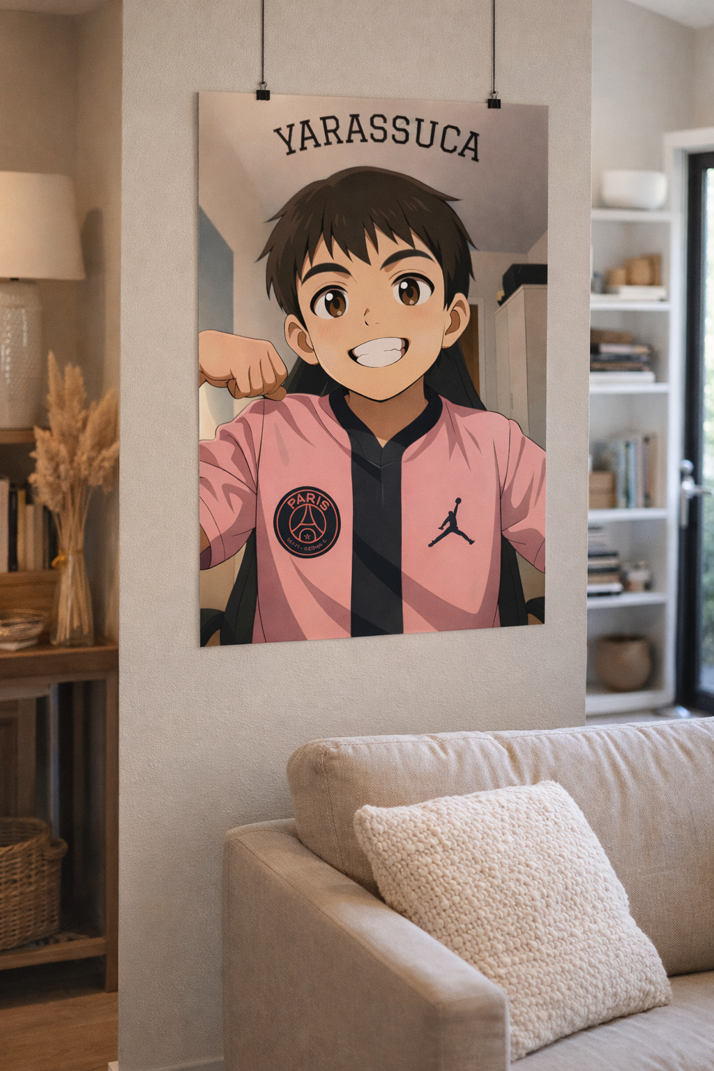 Affiche officielle Yarassuca – Art anime kawaii, idée cadeau fan (2025)