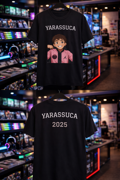 T-shirt officiel Yarassuca noir – ART ANIME (2025)