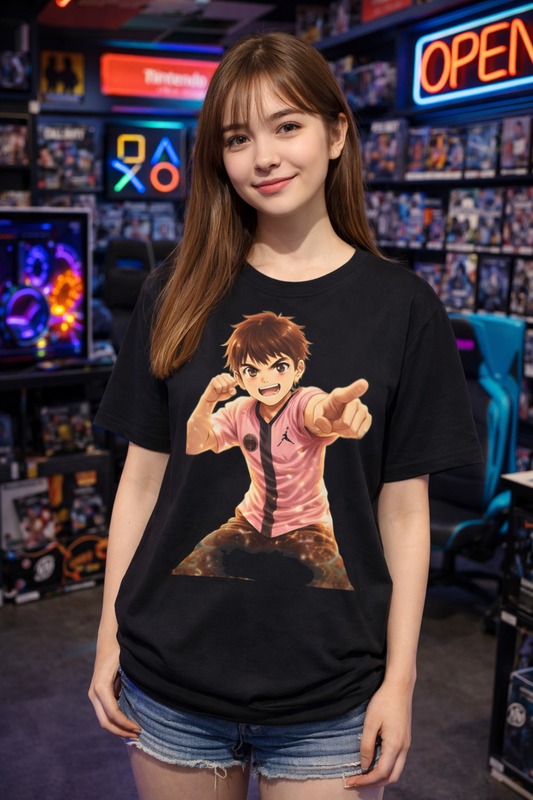 T-shirt officiel Yarassuca noir (illustration)