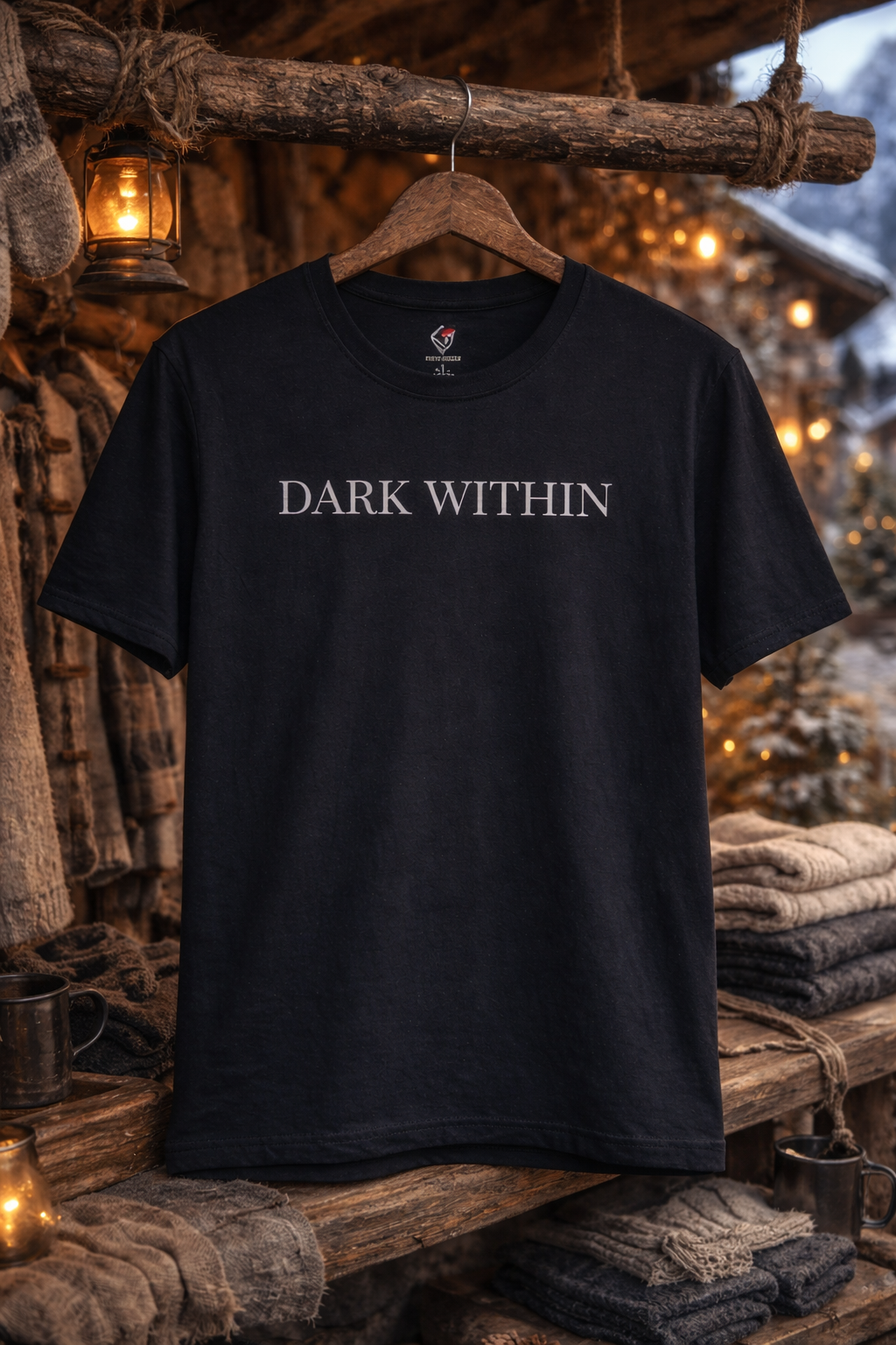 T-shirt noir - DARK WITHIN