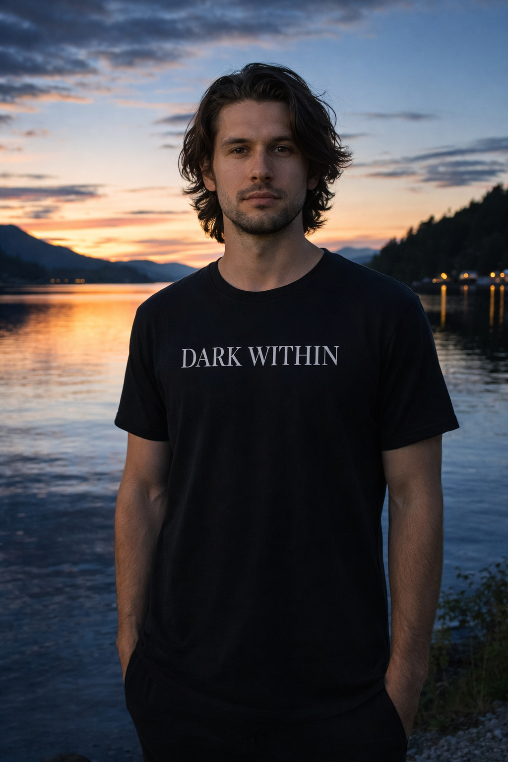 T-shirt noir - DARK WITHIN