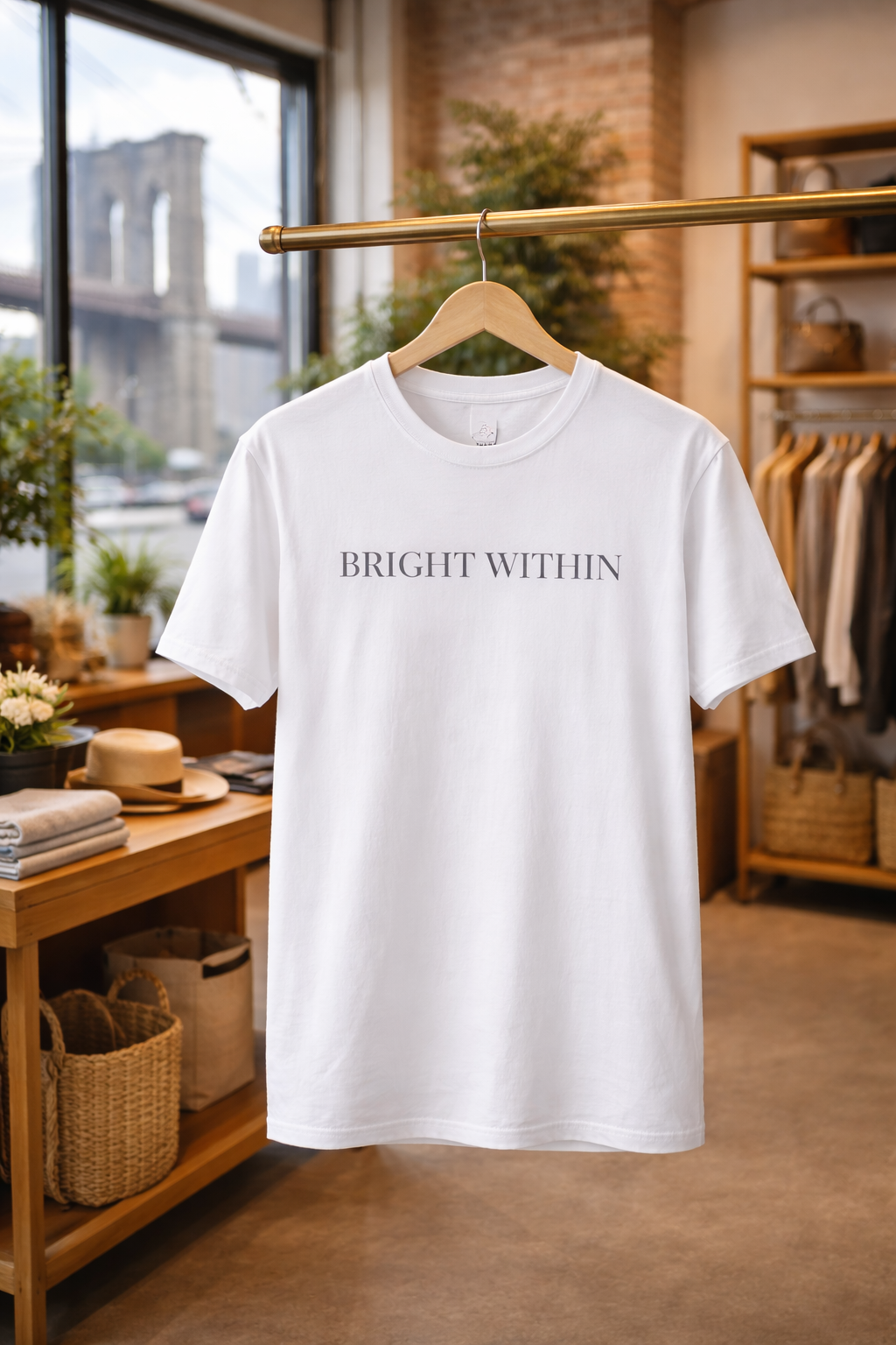 T-shirt blanc - BRIGHT WITHIN